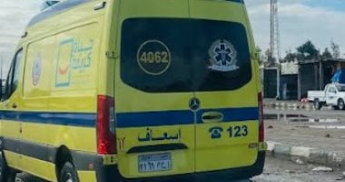 مصرع شخص وإصابة 5 آخرين فى حادث انقلاب ميكروباص بالمنيا