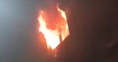 إخماد حريق مخلفات أعلى سطح عقار فى إمبابة دون إصابات