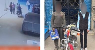 هزار” خلف القضبان.. سقوط طالب وعامل اعتديا على فتاة بموتوسيكل