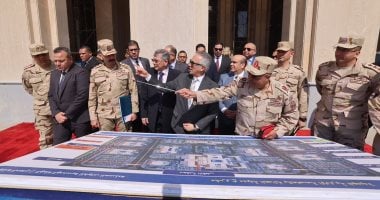 وزير العدل يتفقد مشروع مدينة العدالة بالعاصمة الجديدة.. صور