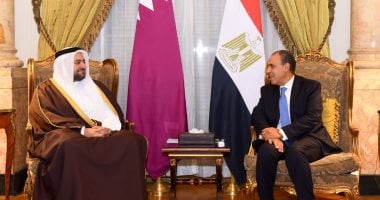 وزير الخارجية يلتقى وزير الدولة بوزارة الخارجية القطرية
