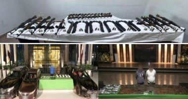 مقتل عنصر شديد الخطورة وضبط نصف طن مخدرات فى مداهمة أمنية بقنا.. صور
