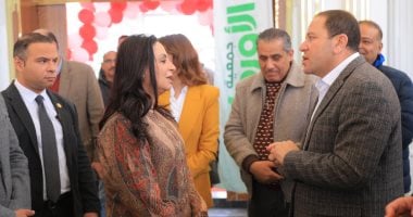 وزيرة التضامن تتفقد مقر إطعام جمعية الأورمان بإمبابة