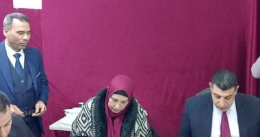 فرز صناديق الاقتراع في انتخابات التجديد النصفي بنقابة المهندسين كفر الشيخ.. فيديو