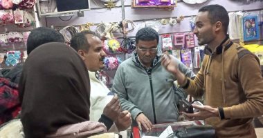 تحرير 10 محاضر فى حملة للإشغالات بقرية برديس بسوهاج