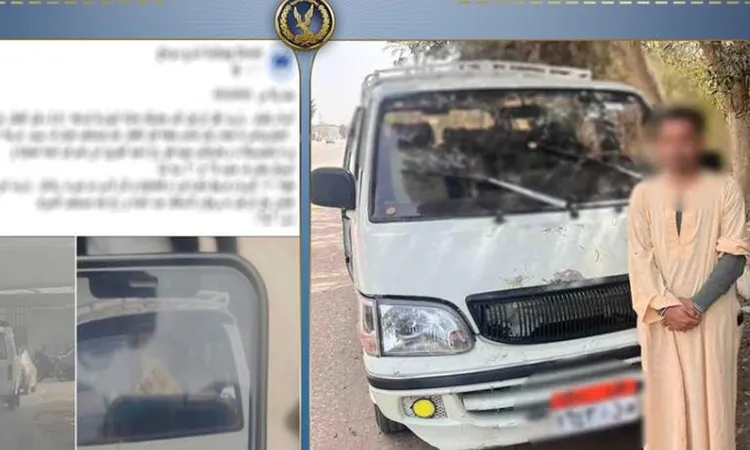 القبض على سائق ميكروباص دهس عاملا بسوهاج وهرب