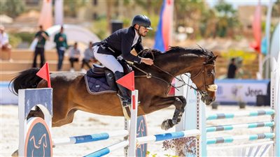 بطولة كأس مصر للفروسية تشهد حضور إلهام شاهين بسوما باي