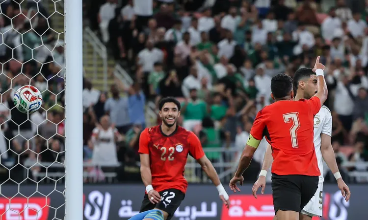 استعدادًا لكأس العالم .. منتخب مصر يكتسح السعودية برباعية في جدة