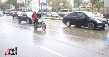 الأرصاد: تجدد الأمطار على مناطق من القاهرة الكبرى واستمرار السحب الرعدية