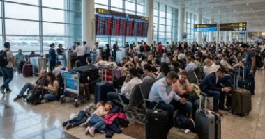 إلغاء آلاف الرحلات الجوية بسبب العمليات العسكرية فى الشرق الأوسط