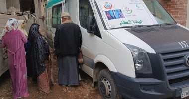 محافظ الدقهلية: 1341 مواطنا استفادوا من القافلة الطبية المجانية بقرية أبو جلال