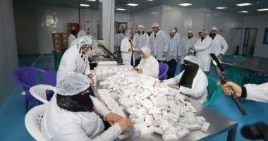 محافظ كفر الشيخ يتفقد مصنع للأدوية والصناعات الكيماوية بمدينة بلطيم