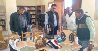 وكيل الشباب بجنوب سيناء يشهد ختام برنامج الفنون التشكيلة لأعضاء فرق الفنون