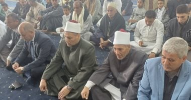 افتتاح مسجد النور بقرية طوة ببنى سويف بعد إحلاله وتجديده بتكلفة 7 مليون جنيه