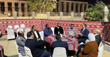 نائب محافظ الأقصر يشارك بسحور ساحة أبو الحجاج برعاية صندوق تحيا مصر