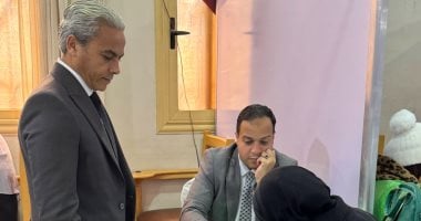 نقيب مهندسي القليوبية يتفقد عملية التصويت لانتخاب النقيب العام.. صور