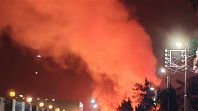 7 مصابين بحريق منزل بعزبة خليفة بقنا