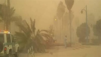 الرياح المثيرة للرمال والأتربة ستخنق الرؤية اليوم