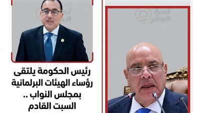 مدبولي يستقبل رؤساء الهيئات البرلمانية السبت المقبل