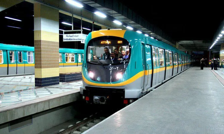 مترو الأنفاق: تعطل جزئي بالخط الثاني للمترو بسبب الرياح وفصل التيار بين المنيب وساقية مكي