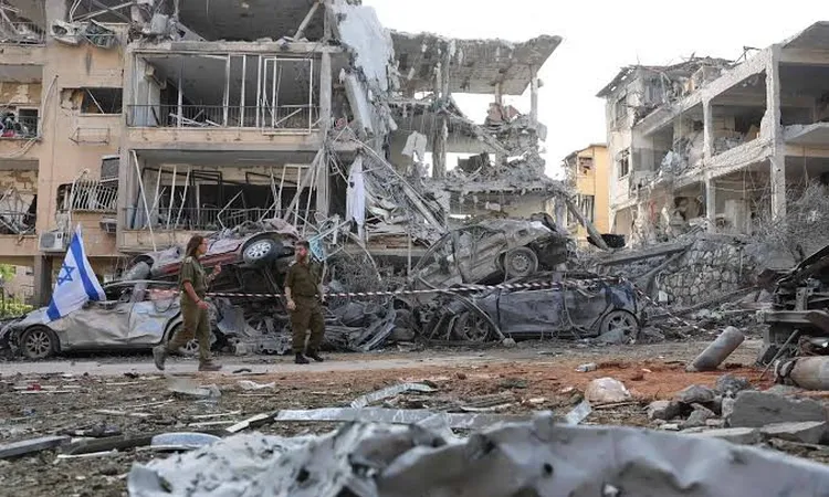 الإسعاف الإسرائيلى: قتيل وجرحى بعد تناثر شظايا صاروخ إيرانى فى 10 مواقع