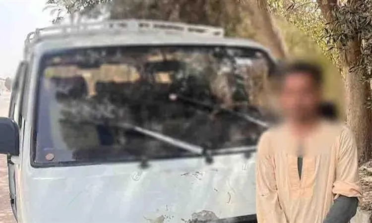 ضبط سائق ميكروباص دهس مواطنا وفر هاربًا في سوهاج