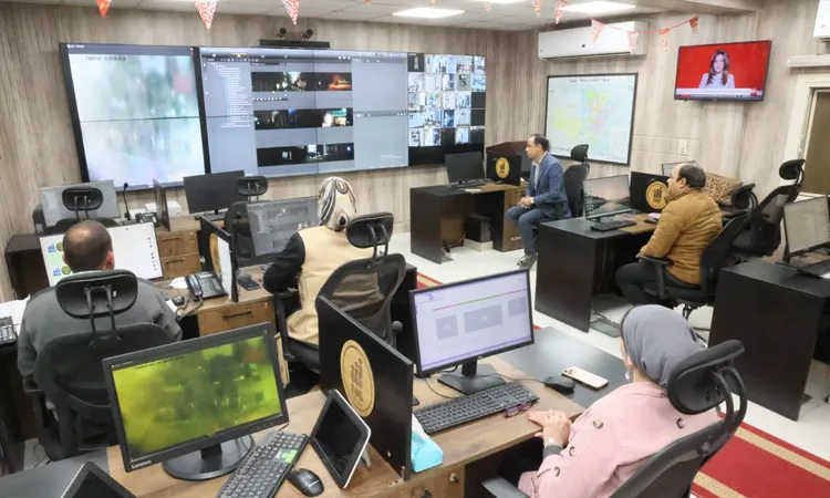 بدء تنفيذ قرار غلق المحال العامة في تمام الساعة التاسعة مساءً بالمنوفية