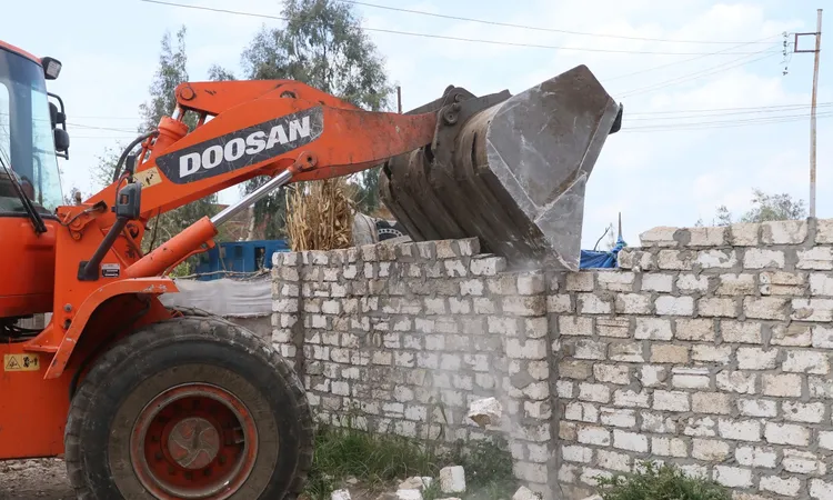 كفر الشيخ: تنفيذ 12 قرار إزالة لتعديات على أراضي أملاك الدولة