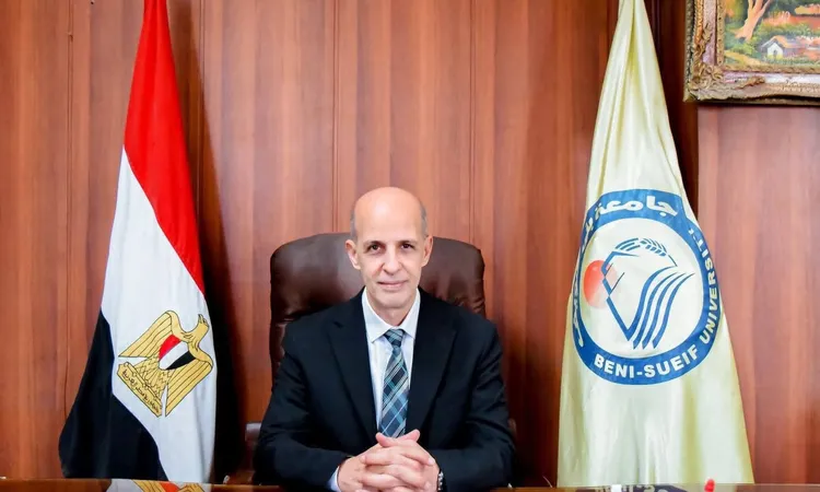رئيس جامعة بني سويف بعلق الامتحانات يومي الأربعاء والخميس
