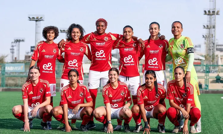 كرة القدم النسائية| الأهلي يواجه ساك في بطولة الدوري