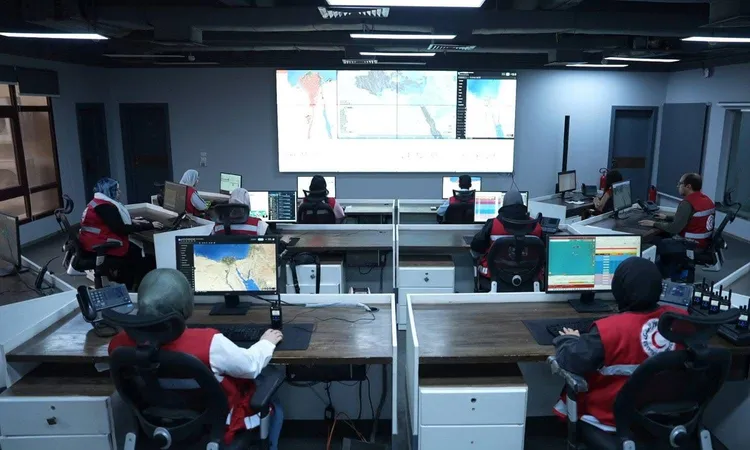 الهلال الأحمر يرفع درجة الاستعداد لمواجهة تقلبات الطقس الشديدة