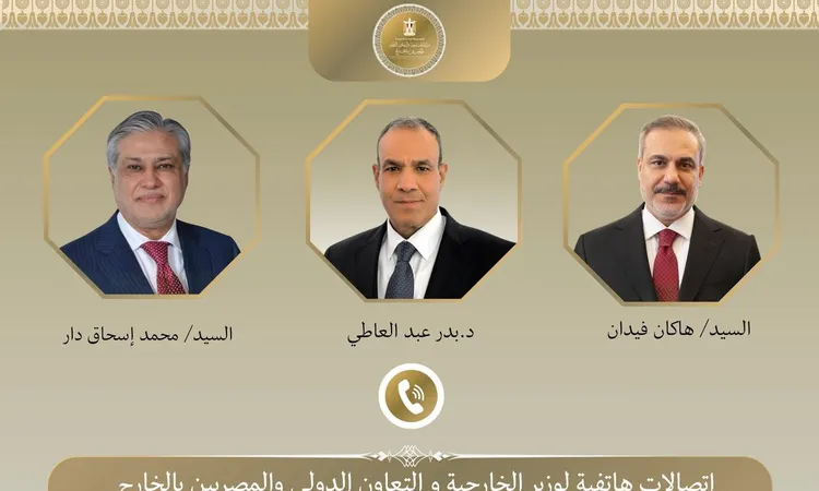 مصر تبحث مع باكستان وتركيا التطورات الإقليمية وجهود خفض التصعيد