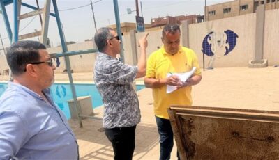 غلق 3 حمامات سباحة مخالفة خلال حملة متابعة موسعة بالقليوبية