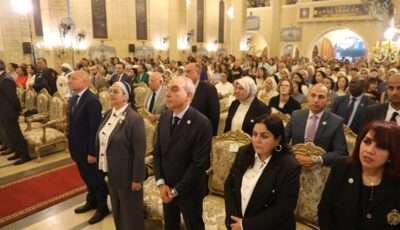 محافظ القاهرة يشهد احتفالات الكنيسة الكلدانية باليوبيل الماسي لبازليك العذراء