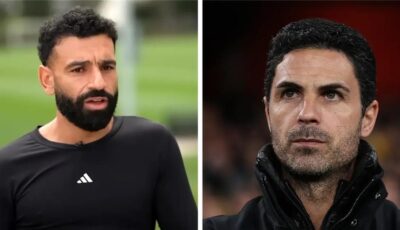 شبكة إنجليزية تشيد بـ توقع محمد صلاح بشأن آرسنال قبل انطلاق موسم الدوري الإنجليزي