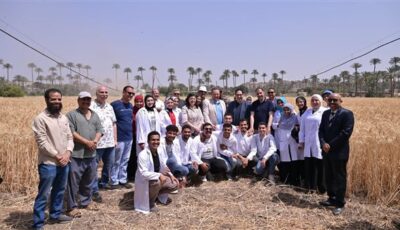 رئيس جامعة القاهرة يتابع تشغيل محطة التجارب والبحوث بكلية الزراعة
