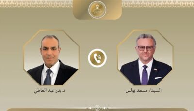تحركات مصر والولايات المتحدة الأمريكية لخفض التصعيد بالشرق الأوسط واحتواء الأزمات الإقليمية