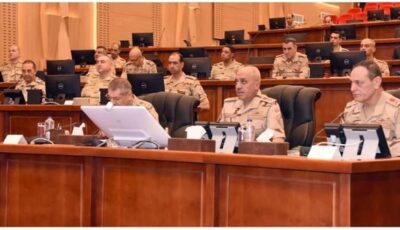 وزير الدفاع يشهد تنفيذ المرحلة الرئيسية لمشروع مراكز القيادة التعبوي “صمود 4”