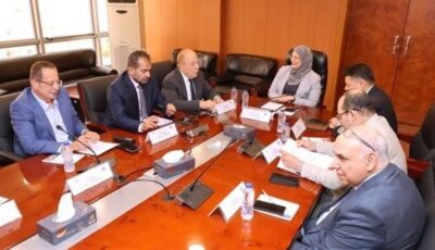 هيئة التنمية الصناعية تبحث سبل تعزيز الاستثمار الصناعي مع جمعية مستثمري العاشر من رمضان