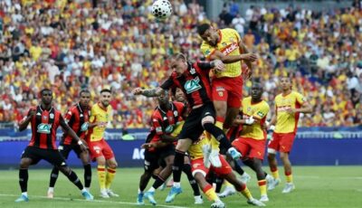 لانس يتوج بطلًا لكأس فرنسا على حساب نيس بثلاثية