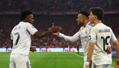 ريال مدريد يبلغ مورينيو بقراره بشأن مبابي وفينيسيوس