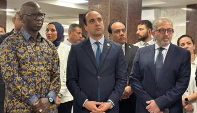 وفد البنك الدولي يتفقد منشآت التأمين الصحي الشامل بالإسماعيلية
