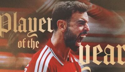 برونو فيرنانديز أفضل لاعب في الدوري الإنجليزي