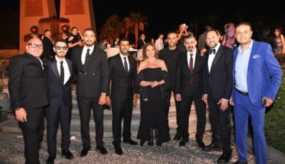 بالصور| نجوم الفن والإعلام يشاركون إدوارد الإحتفال بزفاف نجله “ماركو” بالقاهرة الجديدة