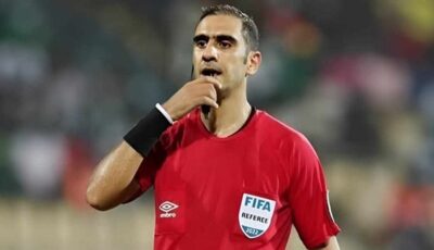 الجزائرى لحلو بن براهم حكما للمباراة الودية بين مصر وروسيا