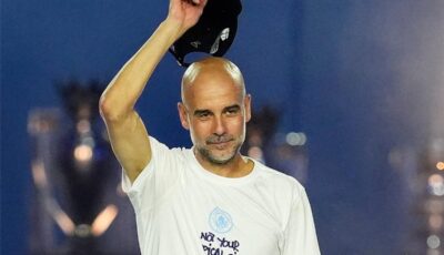 فيديو | جوارديولا يعود إلى برشلونة بعد رحيله عن مانشستر سيتي