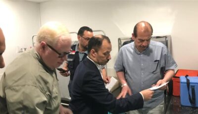 نائب وزير الصحة يتفقد الحجر الصحي بمطار القاهرة ويتابع إجراءات استقبال الحجاج والقادمين