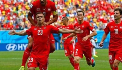 سويسرا تفوز علي الأردن برباعية ودية استعداد لكأس العالم
