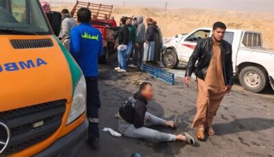 إصابة 12 شخصًا في انقلاب ميكروباص بطريق القاهرة أسيوط الصحراوي الغربي بالفيوم