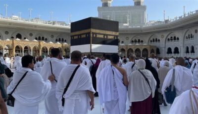 الأراضي المقدسة تستقبل 5647 حاجاً من بعثة الجمعيات الأهلية